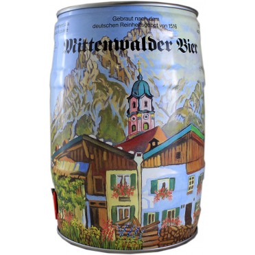 Fut 5L bière Mittenwalder Winter