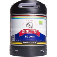 Fût bière Perfectdraft 6L Ginette Bio Lager