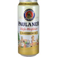 Canette Paulaner Hefe Weissbier 50cl