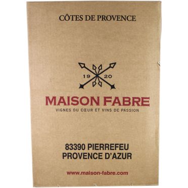 Vin rouge -Côte de Provence - Les Hauts de Masterel 2012