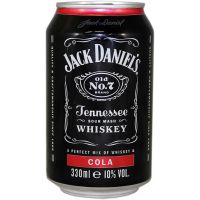 Canette Jack Daniel's Cola 33cl